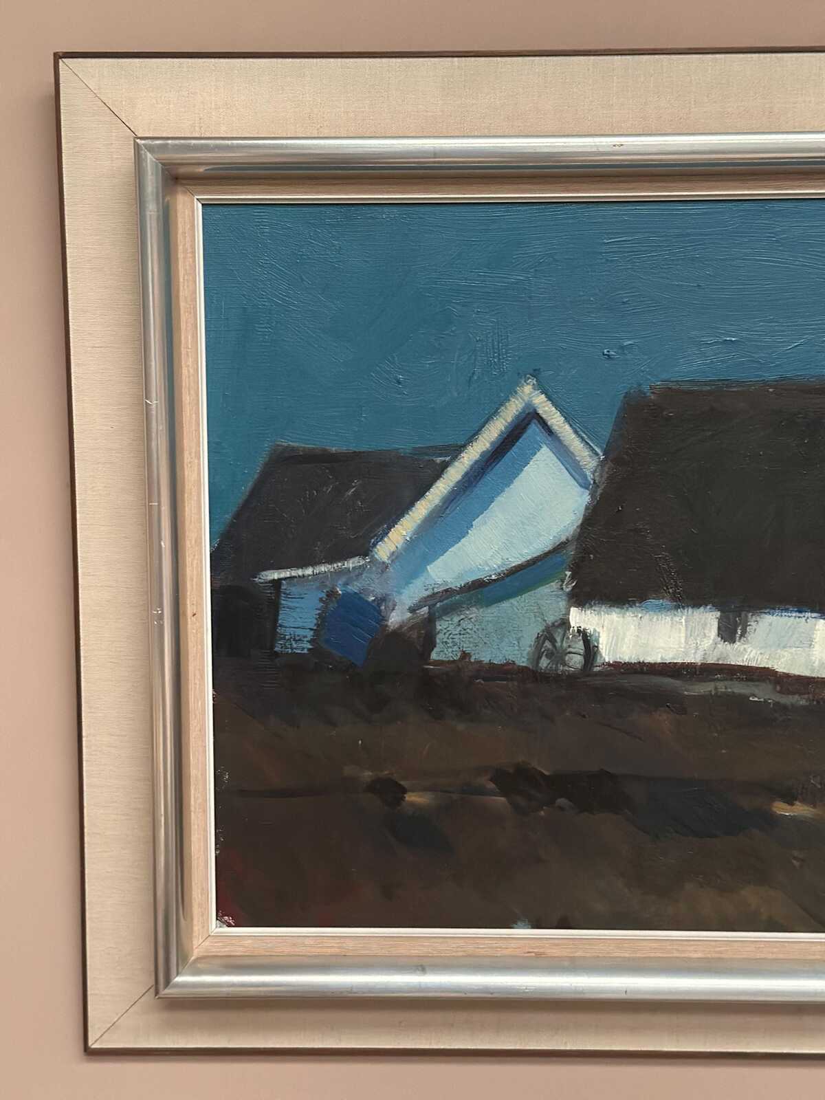 “Bondgård i landskapet” by Bengt Hillgrund