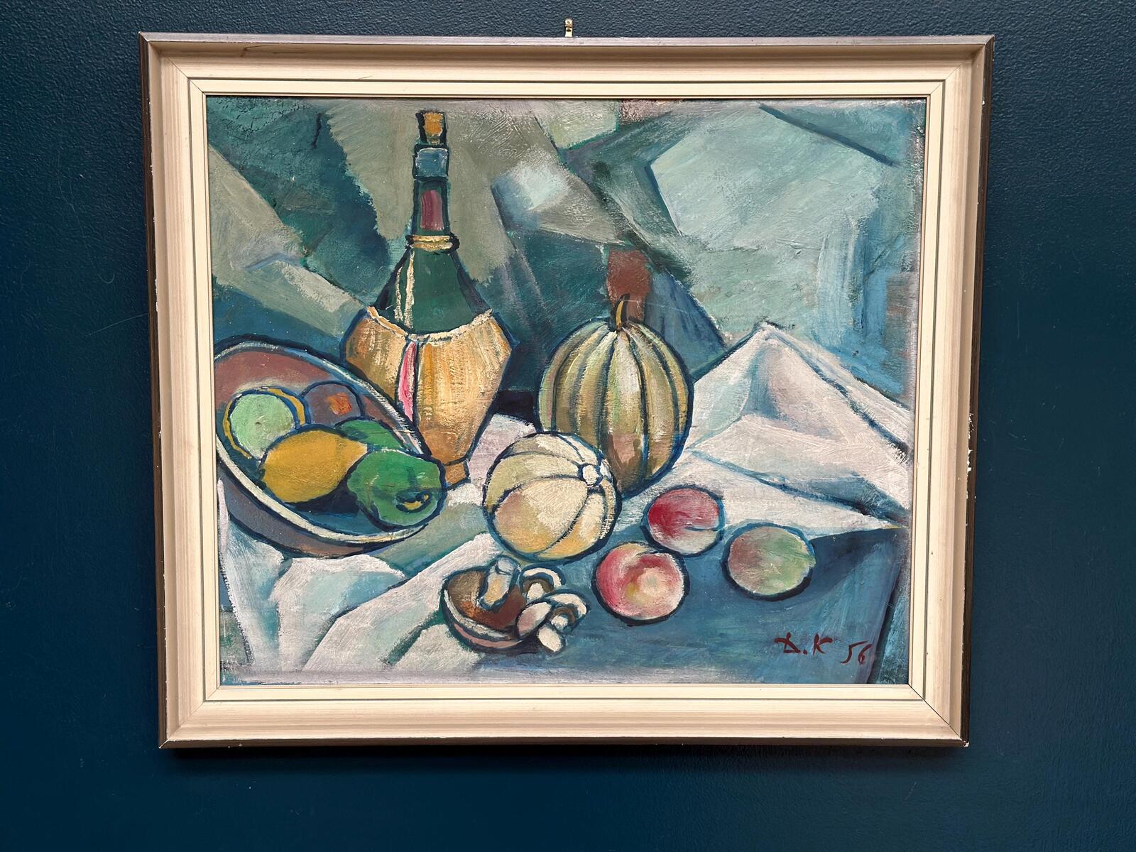Wine and Fruit by D.K