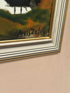 “Landscape with Farm” by Louis Zelig
