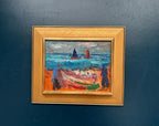 “Coastal Landscape with Fishermen and Boats” by Eric With