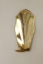 Pair Of Mid Century Swedish Brass Sconces