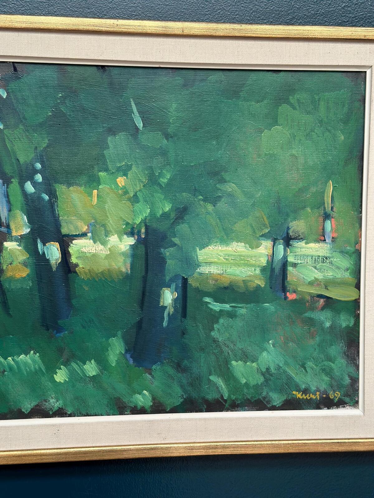 “Forest Grove” by Kurt Rubank (1923–2006) – Dated 1969