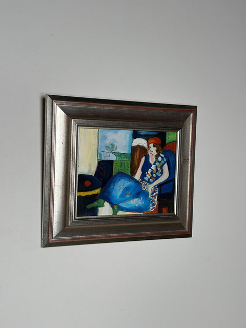 “Seated Woman” by M. Varle