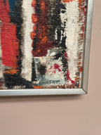 “Cityscape in Red” by Holger Oijens (1907–2004)