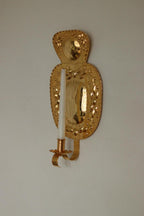Pair Of Mid Century Swedish Brass Sconces