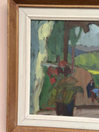 “Window View with Windmill” – Attributed to Sune Petterson