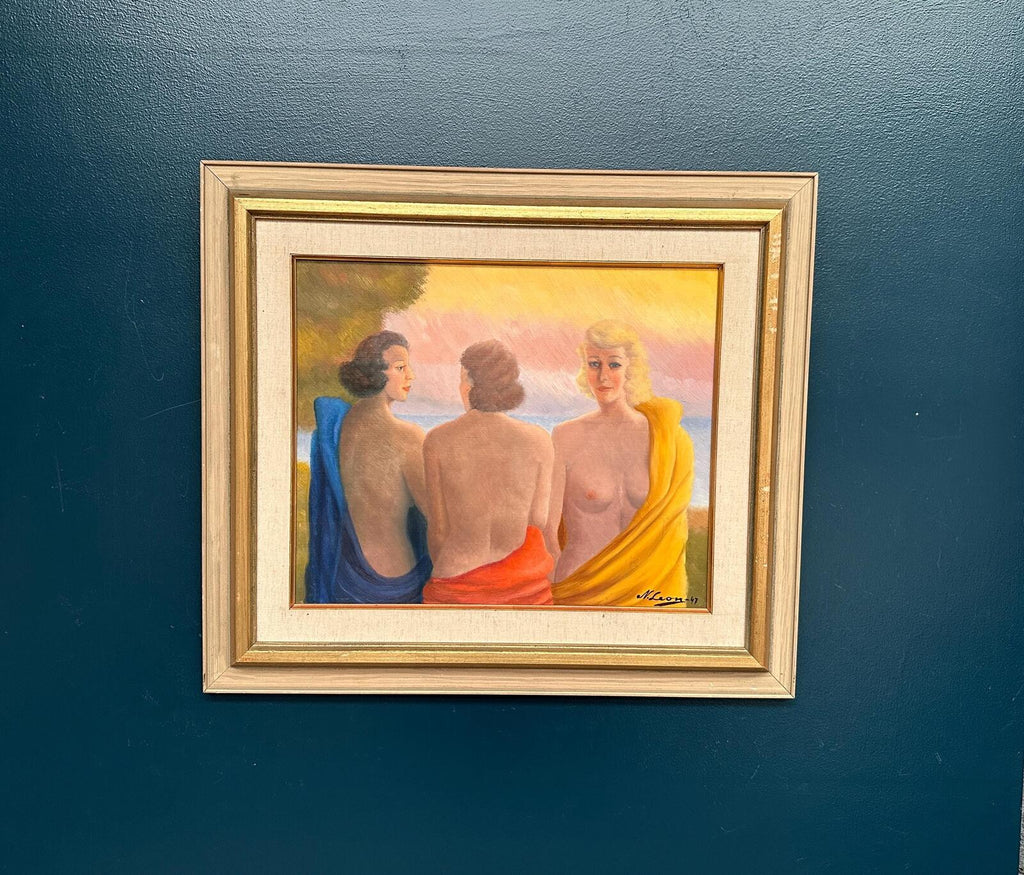 “Three Women” by N. Leon (1947)