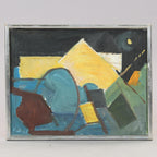 “Abstract Composition” – Dated 1966