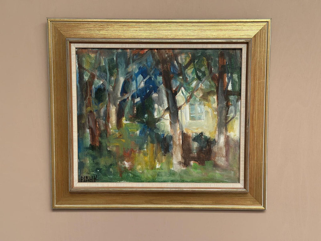 “Neighbor’s House” by Pia Hesselmark‑Campbell