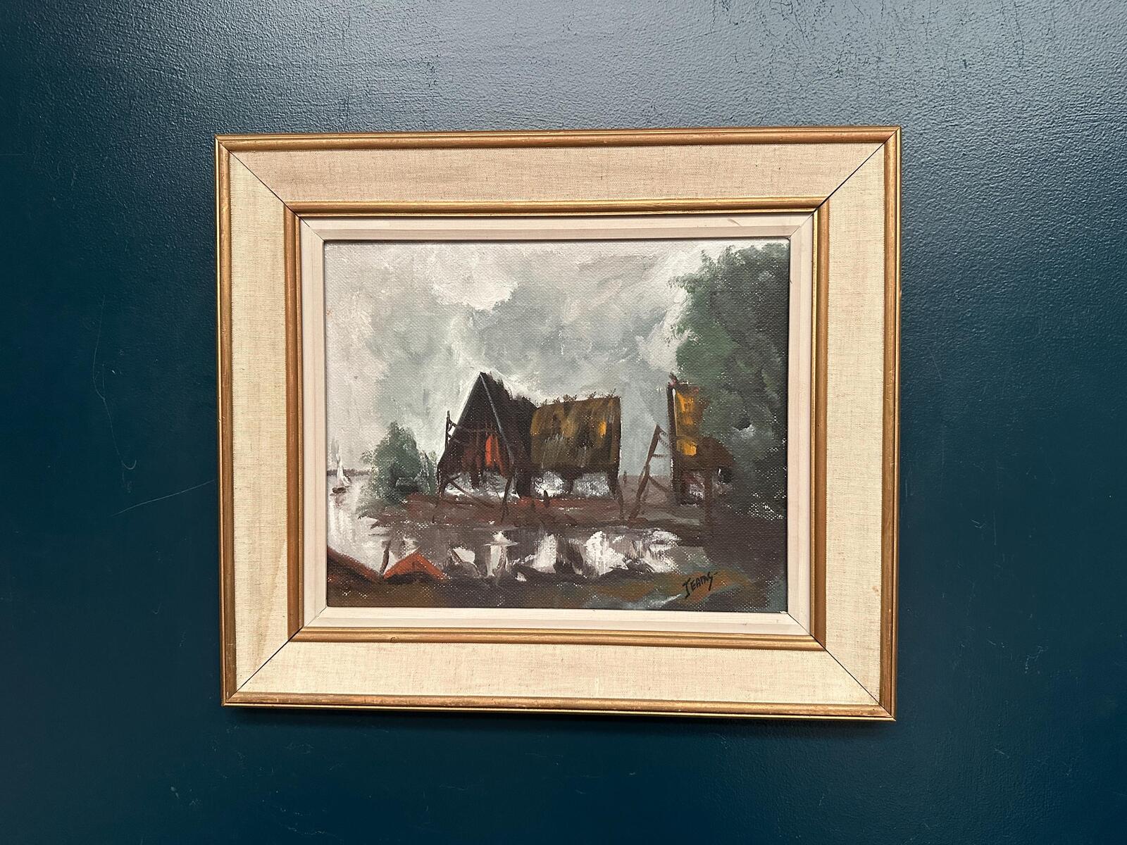 “Cabin by the Water” by Jeams