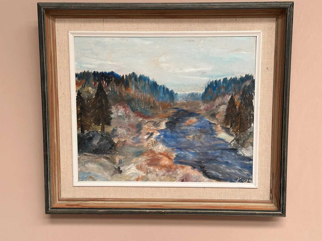 “Landscape with River and Forest” by Kaj