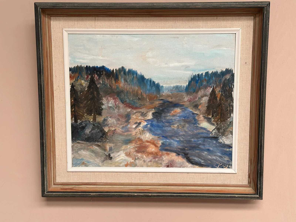 “Landscape with River and Forest” by Kaj
