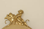Pair Of Mid Century Swedish Brass Sconces