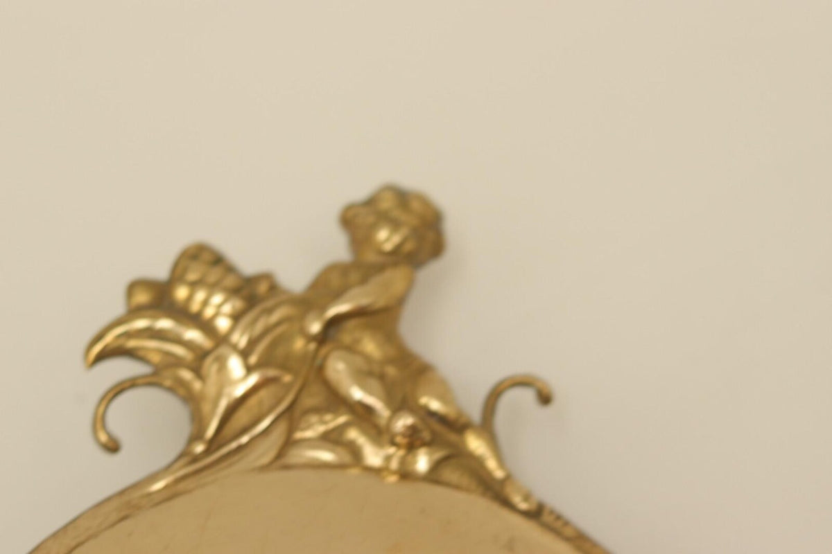 Pair Of Mid Century Swedish Brass Sconces