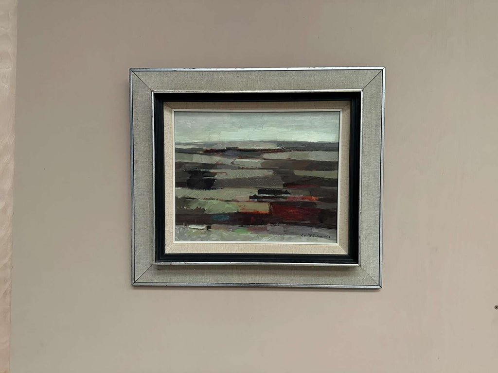 “Field Patches” by Evert Färhm (1901–1971)