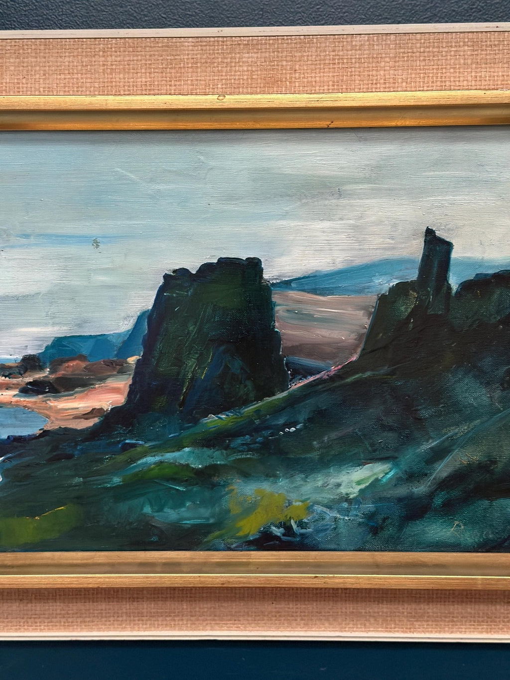 “Kustlandskap” by Hans Ripa