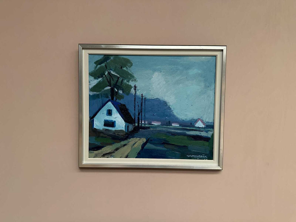 “Landscape with House” by Ingvar Walterström