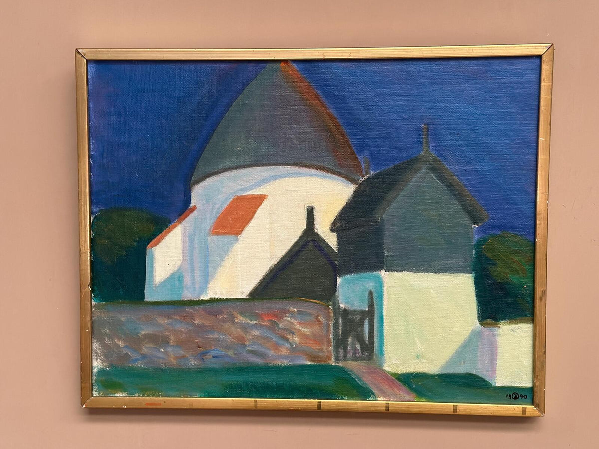 “Round Kyrkby, Bornholm” by Eric Elfvén