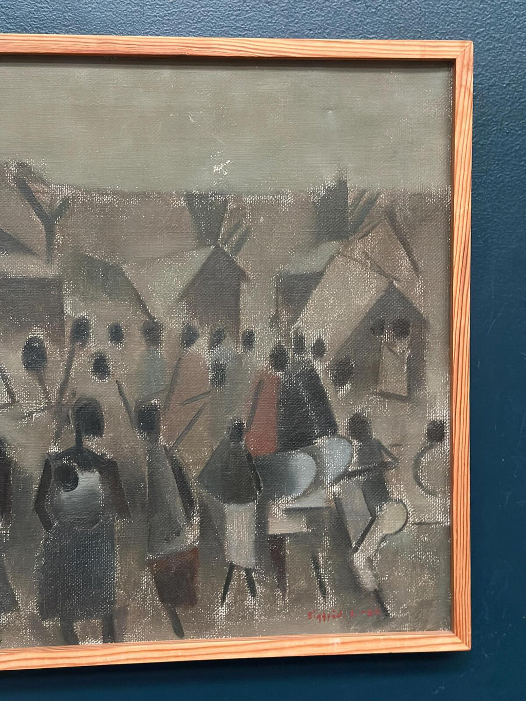 “Landscape with Figures” by Sigfrid S.