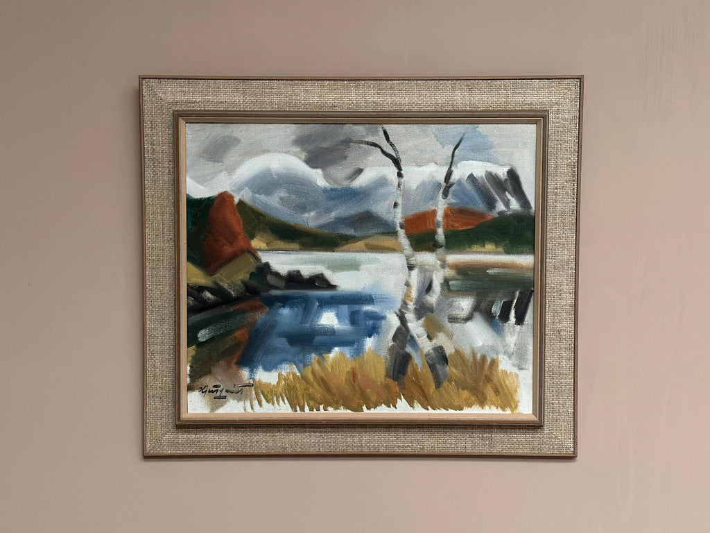 “Landskap med Björkar” by Ivar Hjertqvist
