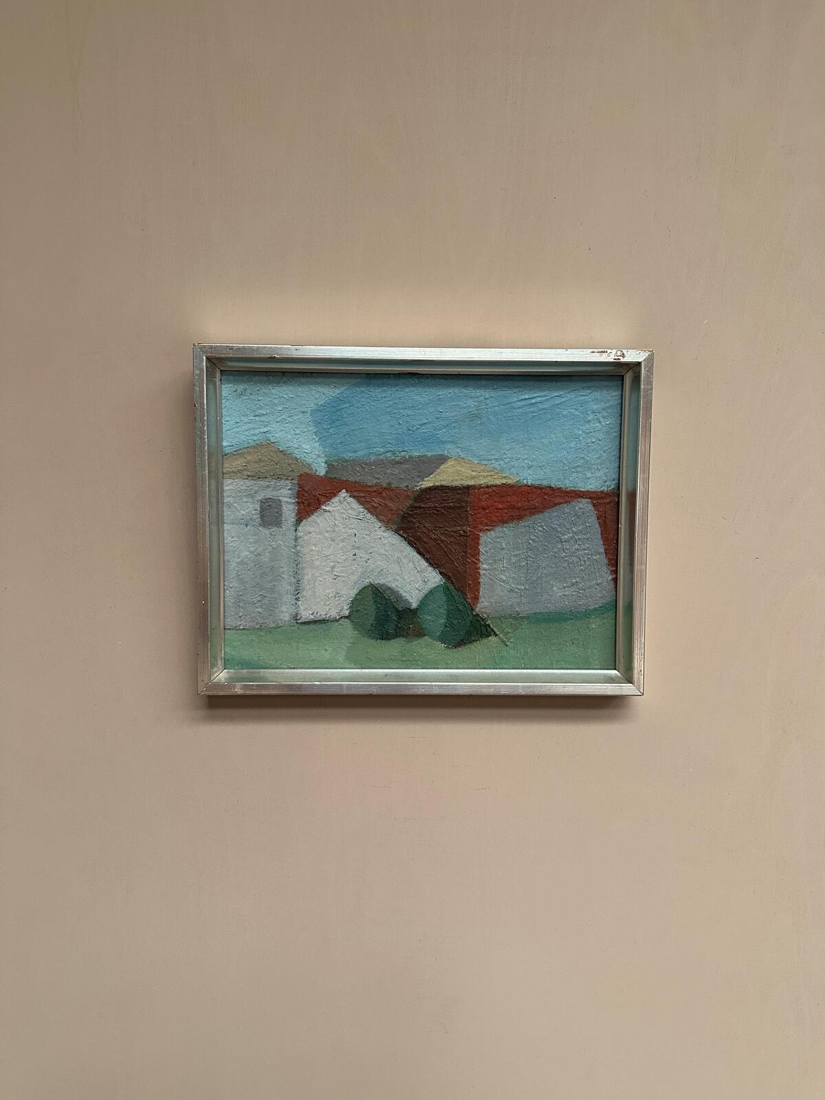 “Buildings” Attributed to Gustaf Råberg