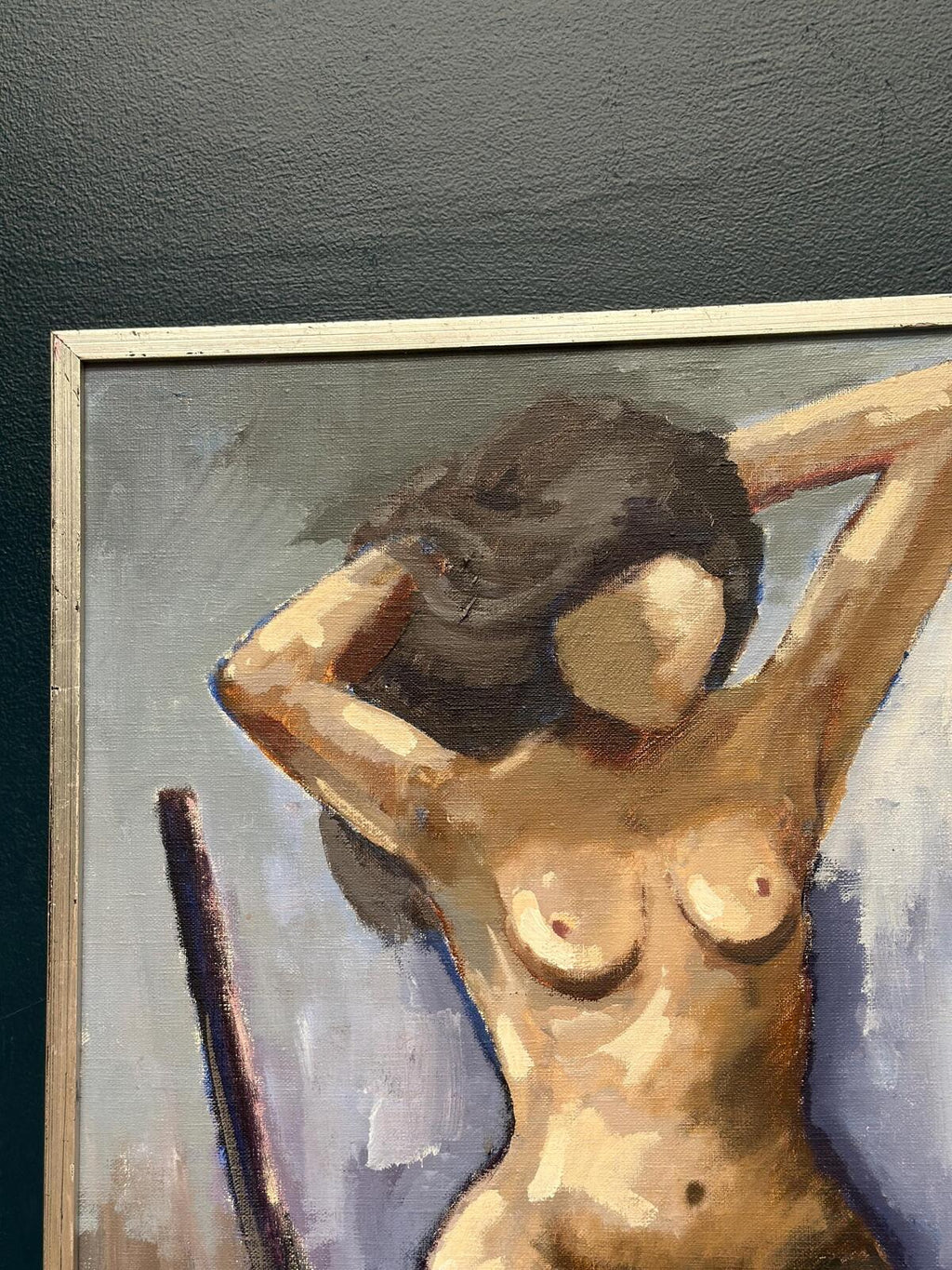 “Model on Chair” by Sven Erik Lund