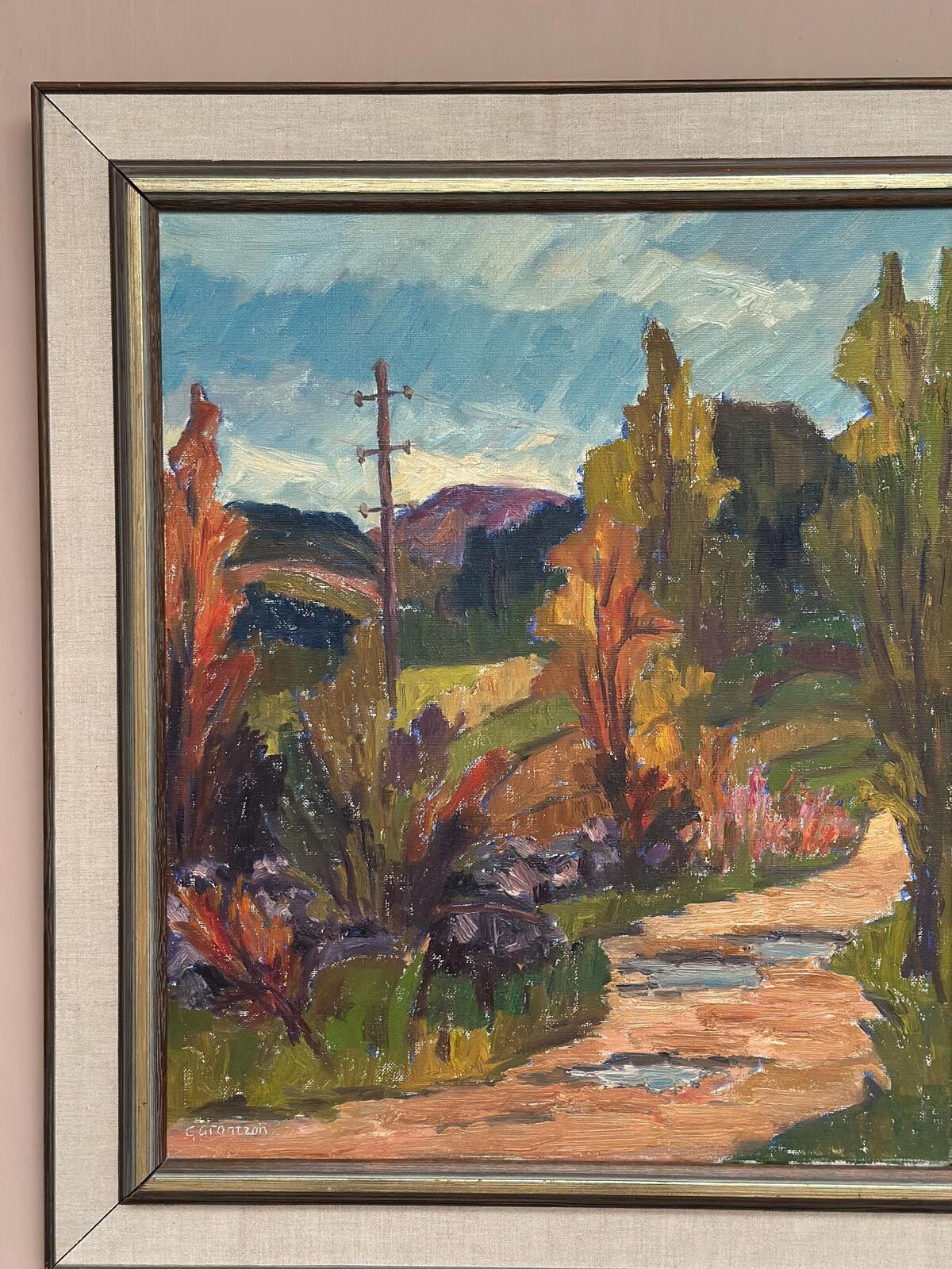 “The Hillside Path” by G. Grontzon