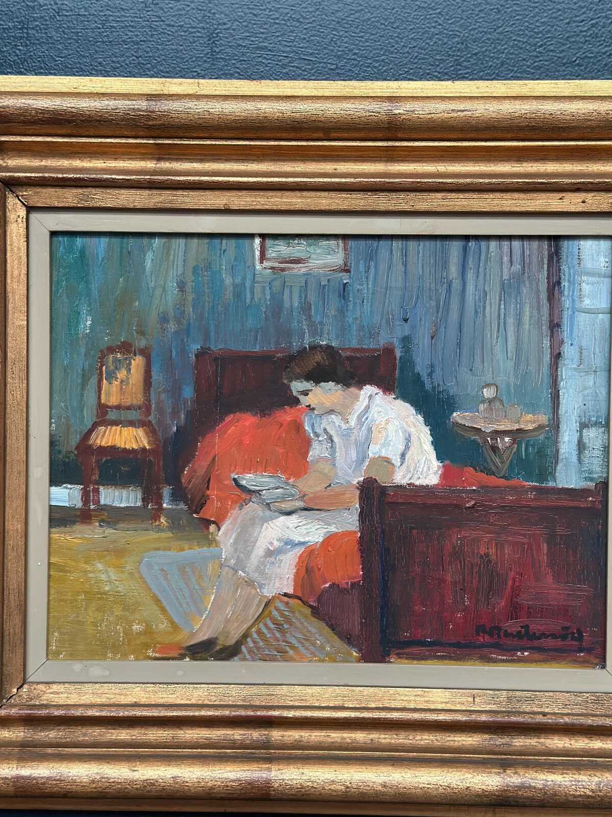 “Lady Reading a Book”