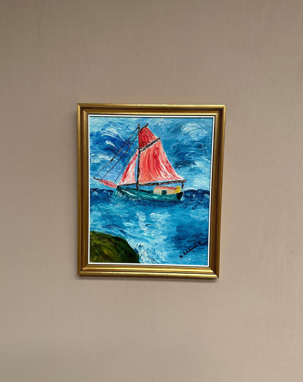 “Sailboat on the Water” by U. Ekshard