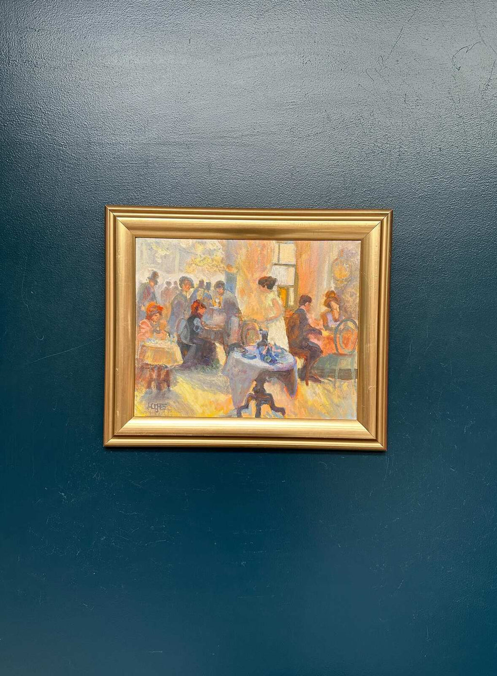 “Café Interior” by Don Hughes