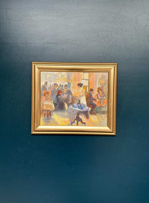 “Café Interior” by Don Hughes