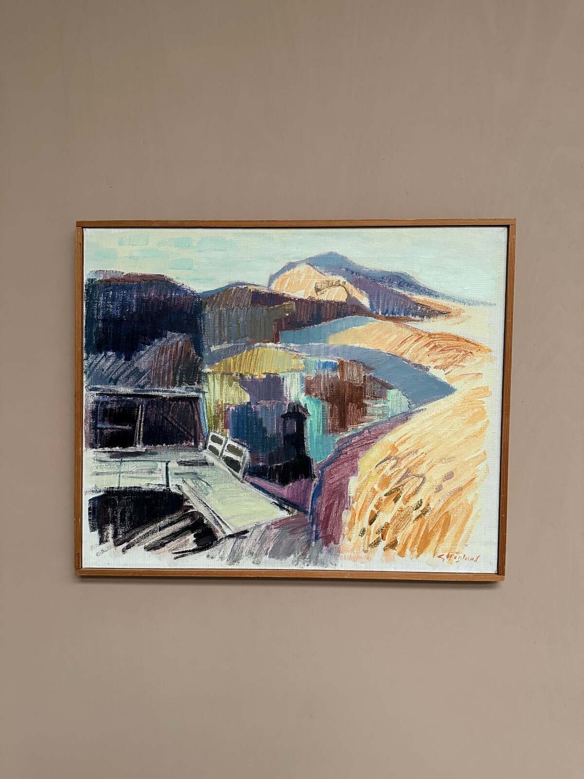 “Mine at Silfhyttan, Dalarna” by Gustaf Höglund