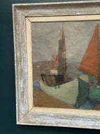 “Motif with Sailboats” by Birgit Forsell (1909–2003)