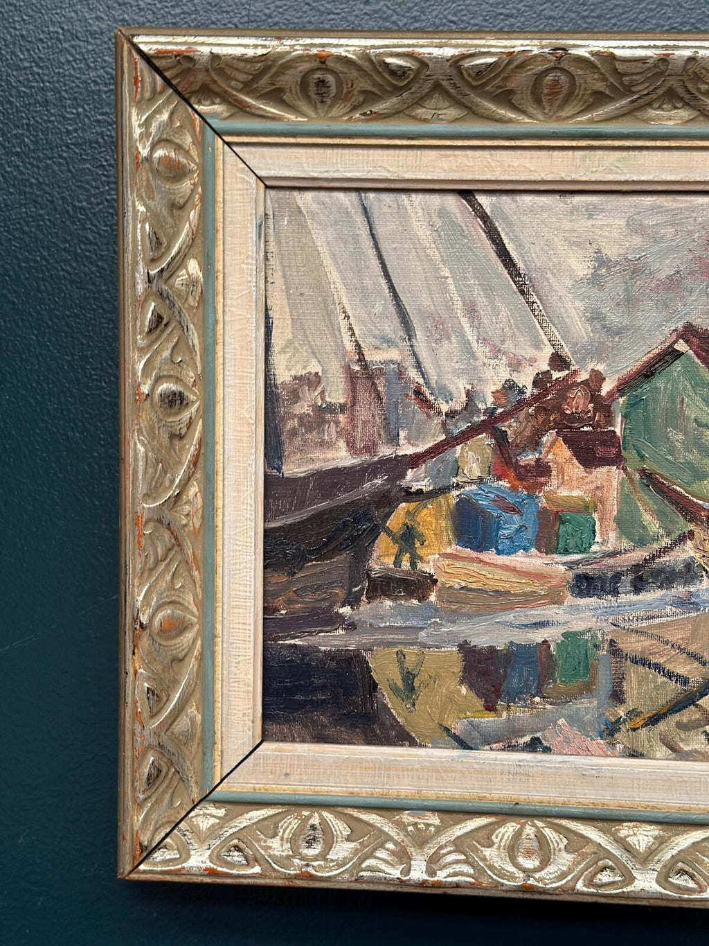 “Harbour Scene” by Sten Lindahl