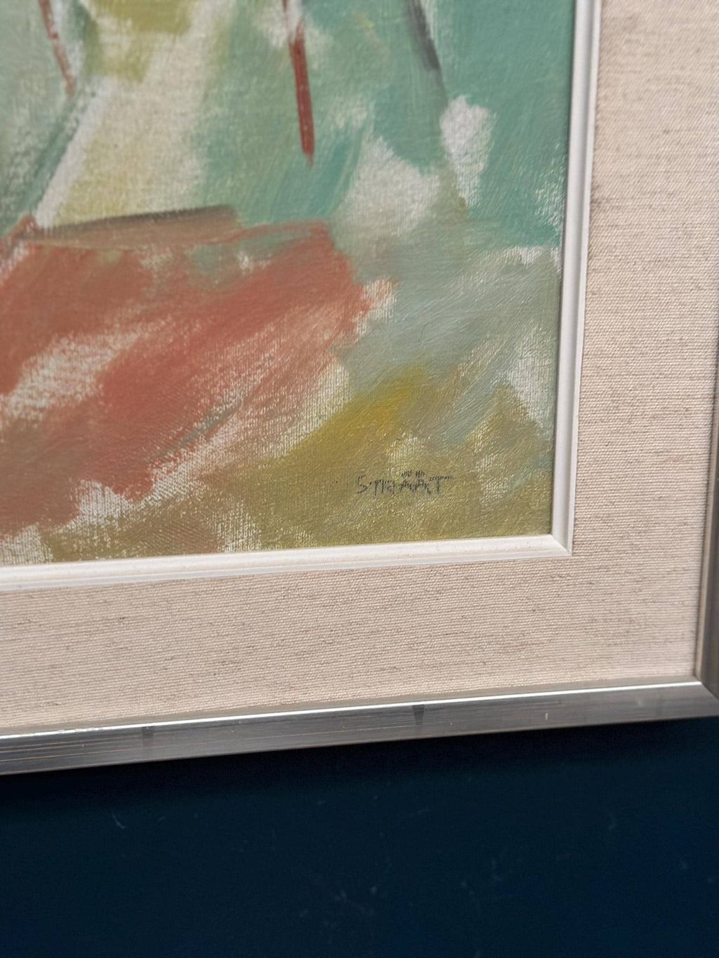 “Landscape” by Birger Strååt (1914–2008)