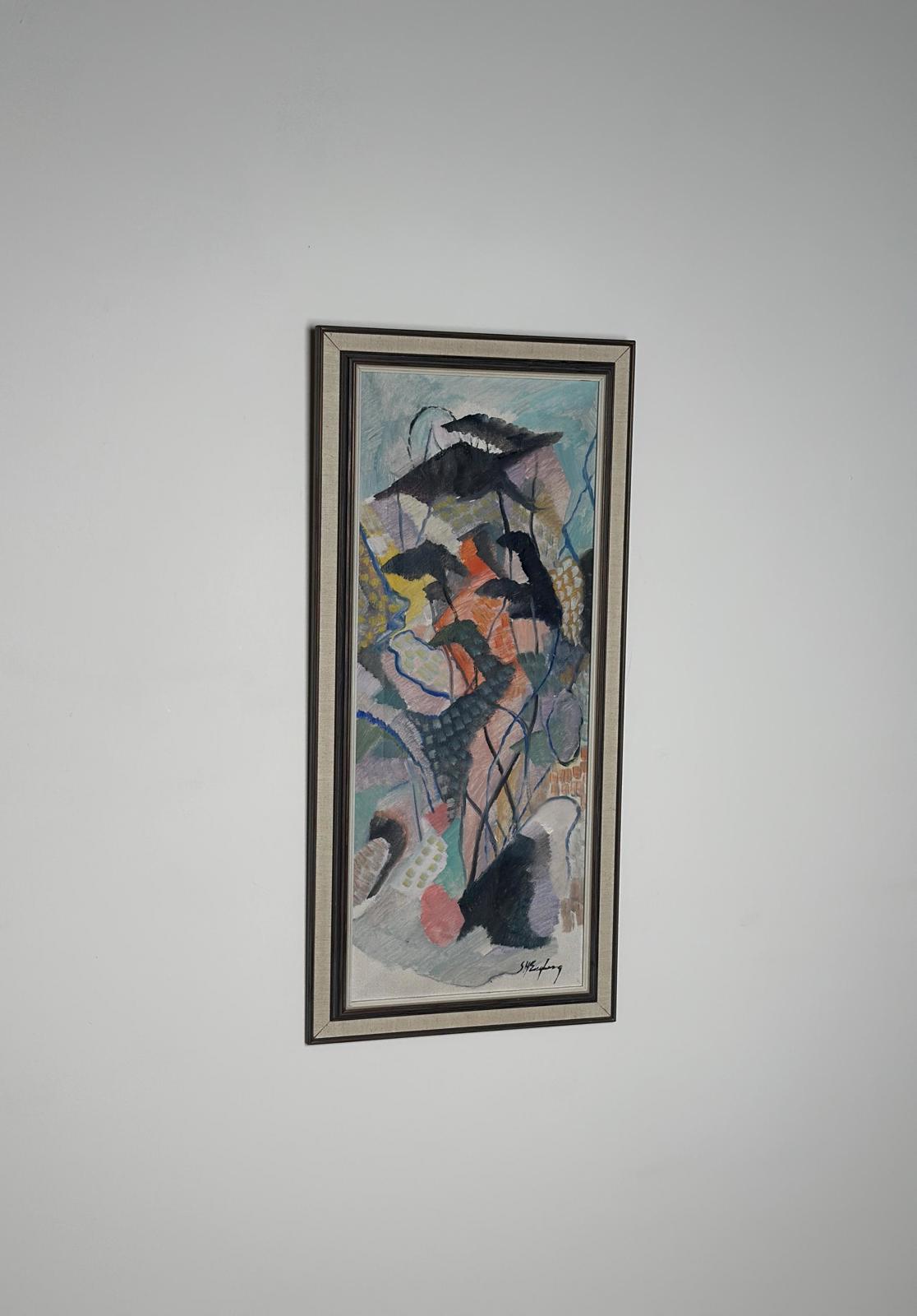 “Abstract Composition” by Sven H. Engberg