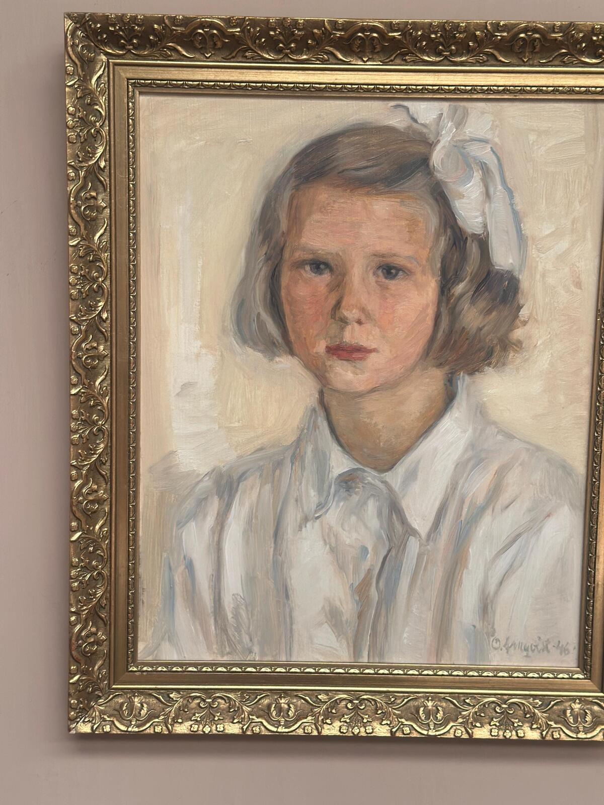 “Portrait of a Girl” by P. O. Linquist