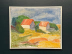 “Landscape with Barns” by Ulla Jansson