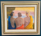 “Three Women” by N. Leon (1947)