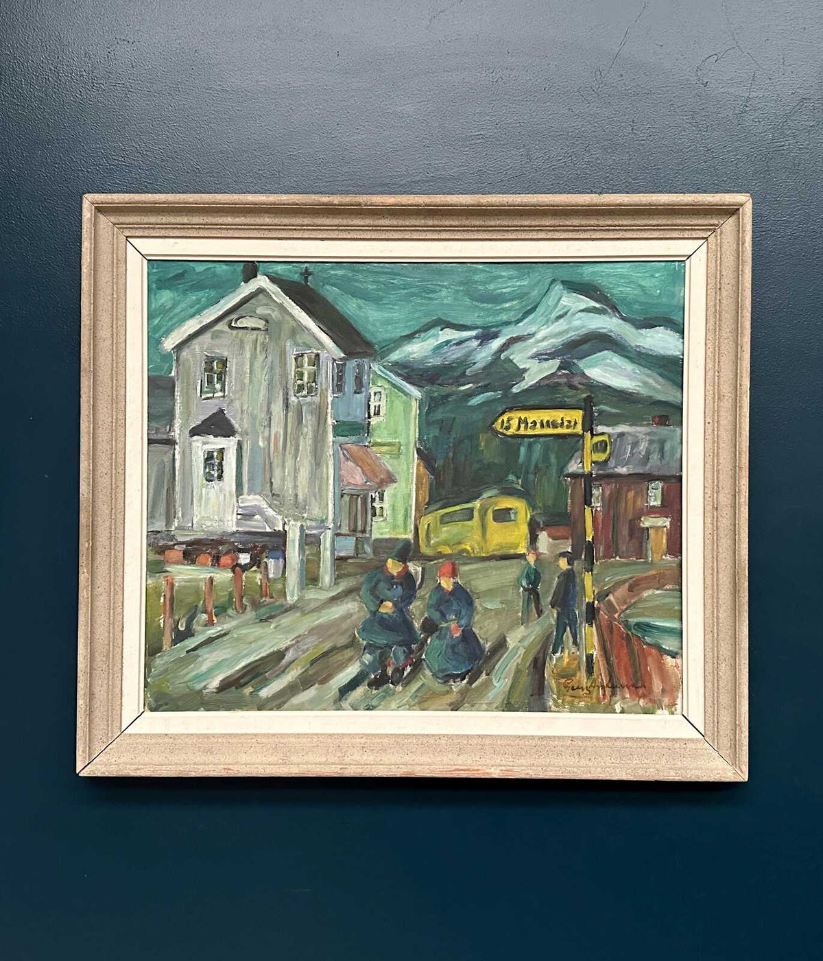 “Figures in the Street” by Georg Andersson