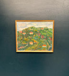 “Hilly Landscape with Houses” by Lalla Blecher