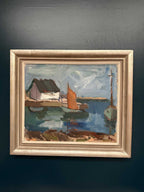 “Boat Harbour” by Gösta Ekdahl