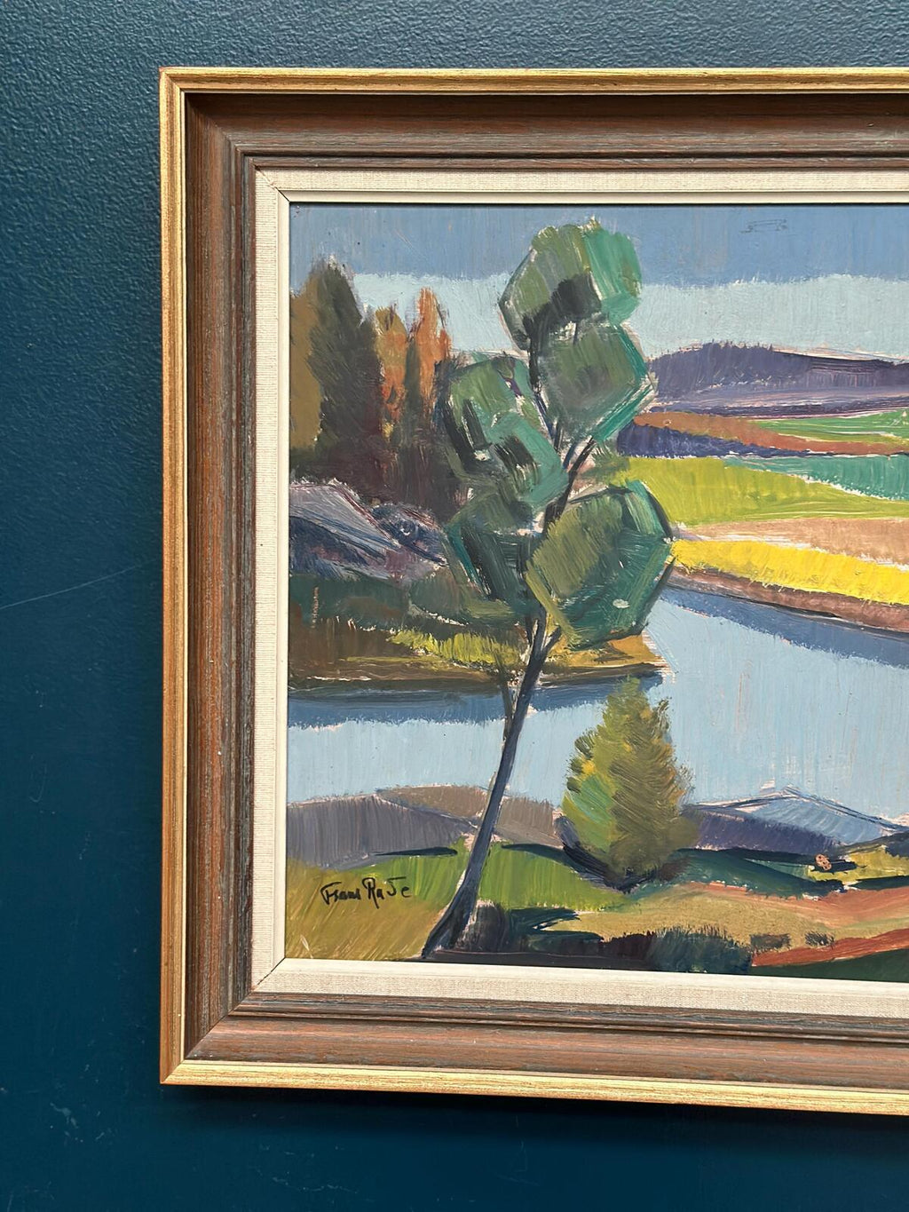 “Natural Landscape” by Frans Rase (1913–1994)