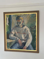 “Portrait of a Man” by Åke Winnberg