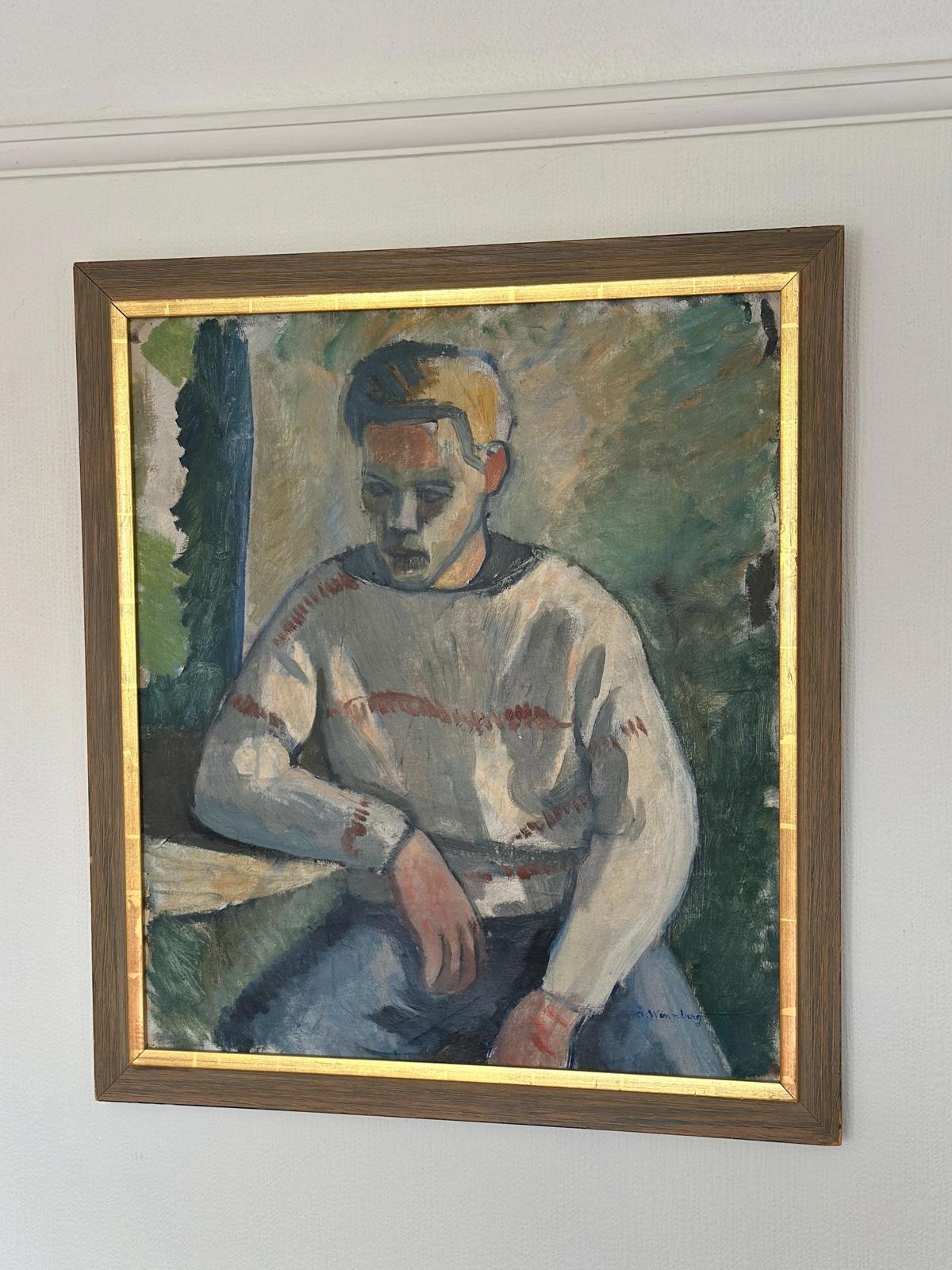 “Portrait of a Man” by Åke Winnberg