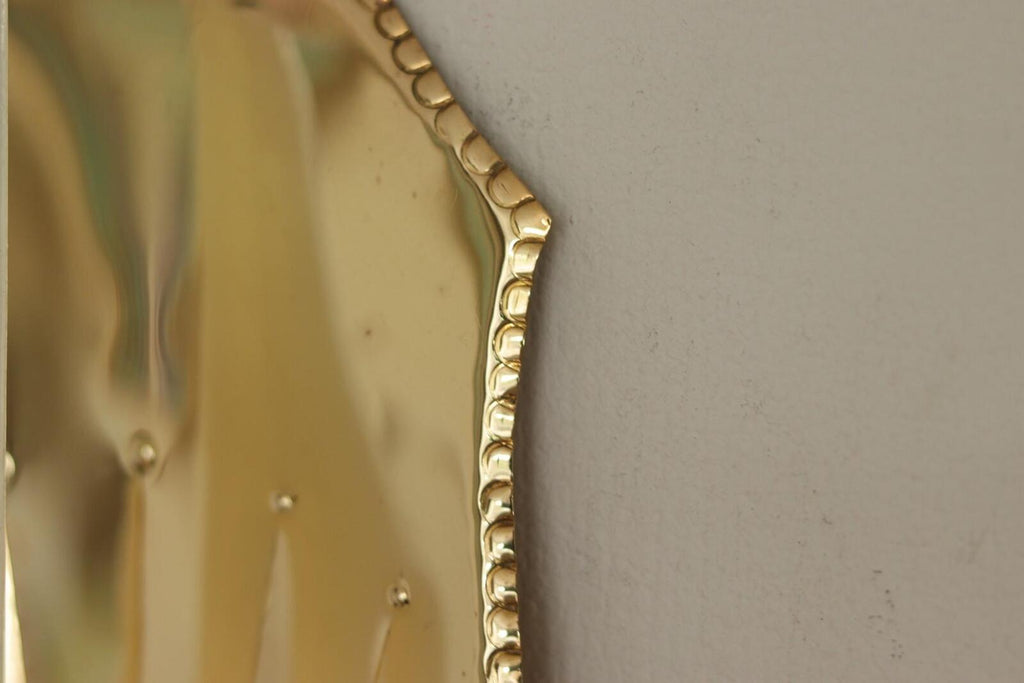 Pair Of Mid Century Swedish Brass Sconces