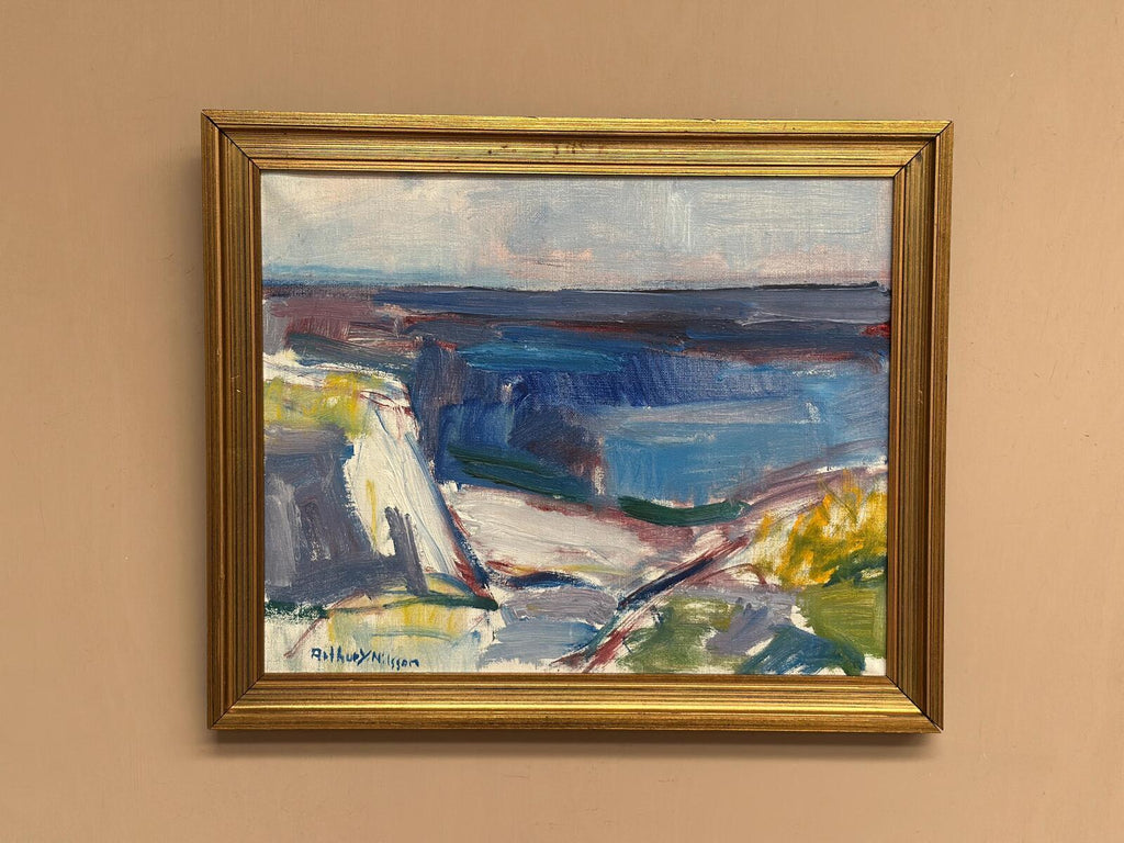 “Coastal Landscape” by Arthur Y. Nilsson