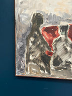 “Figure Composition” by Max Bilde (1919–2011)