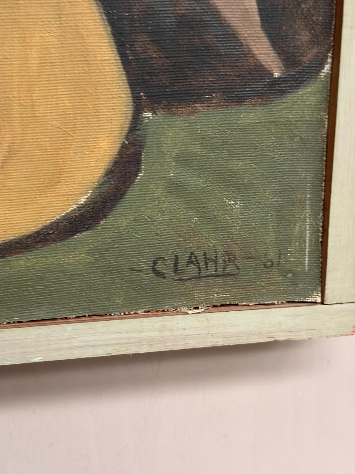 "Spansk By" by Emil Clahr (1905–1983)