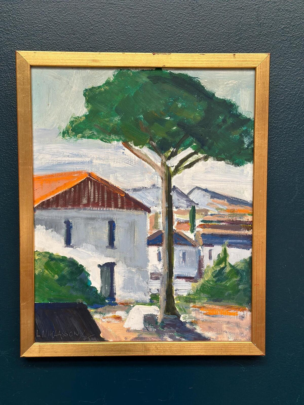 “Tree by the House” by L. Niklasson